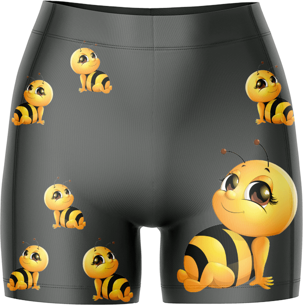 Buzz Bee Ladies Gym Shorts - fungear.com.au
