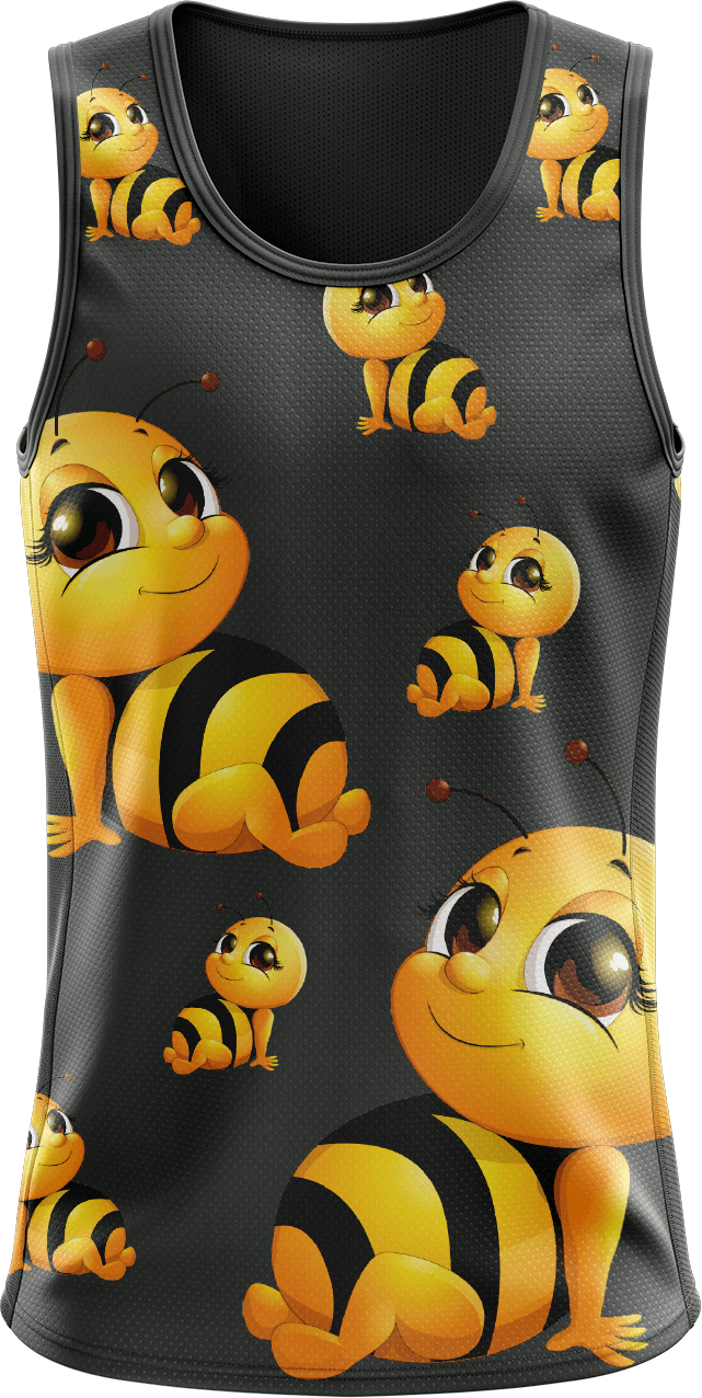 Buzz Bee Singlets - fungear.com.au