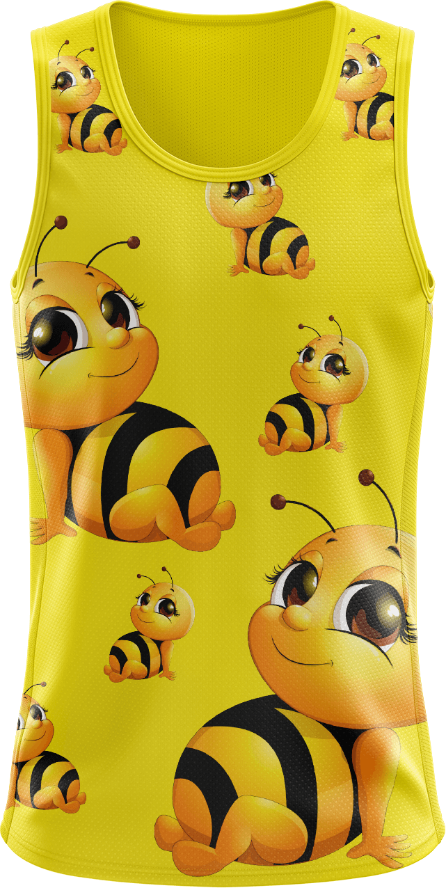 Buzz Bee Singlets - fungear.com.au