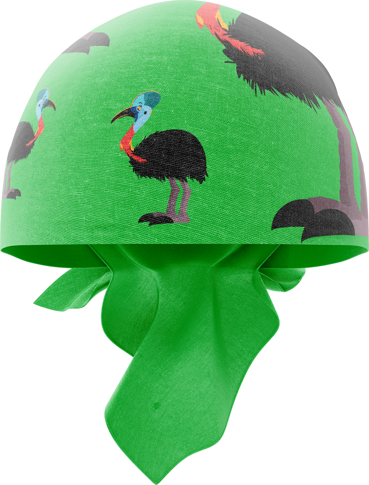 Casanova Cassowary Bandannas - fungear.com.au