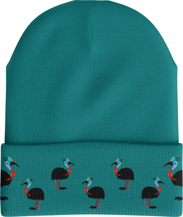 Casanova Cassowary Beanie - fungear.com.au