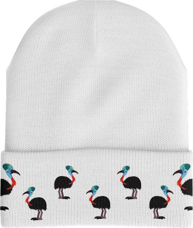 Casanova Cassowary Beanie - fungear.com.au