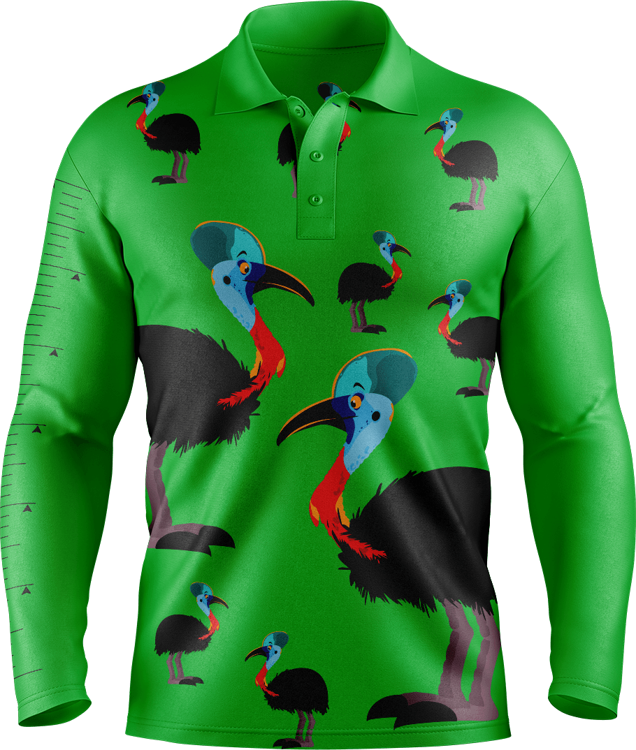 Casanova Cassowary Fishing Shirts - fungear.com.au