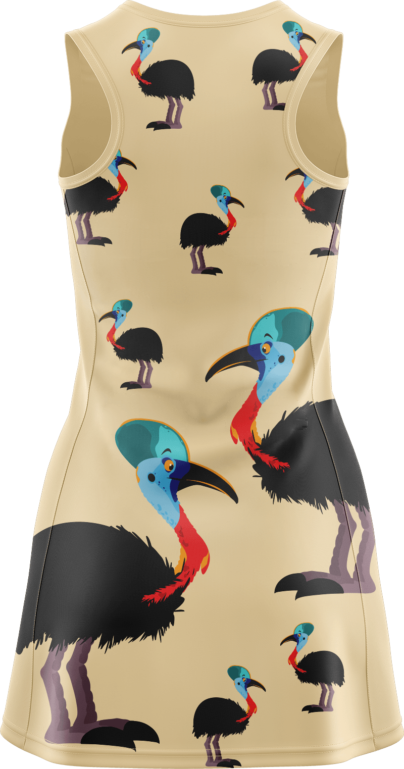 Casanova Cassowary Ladies Mini Dress - fungear.com.au
