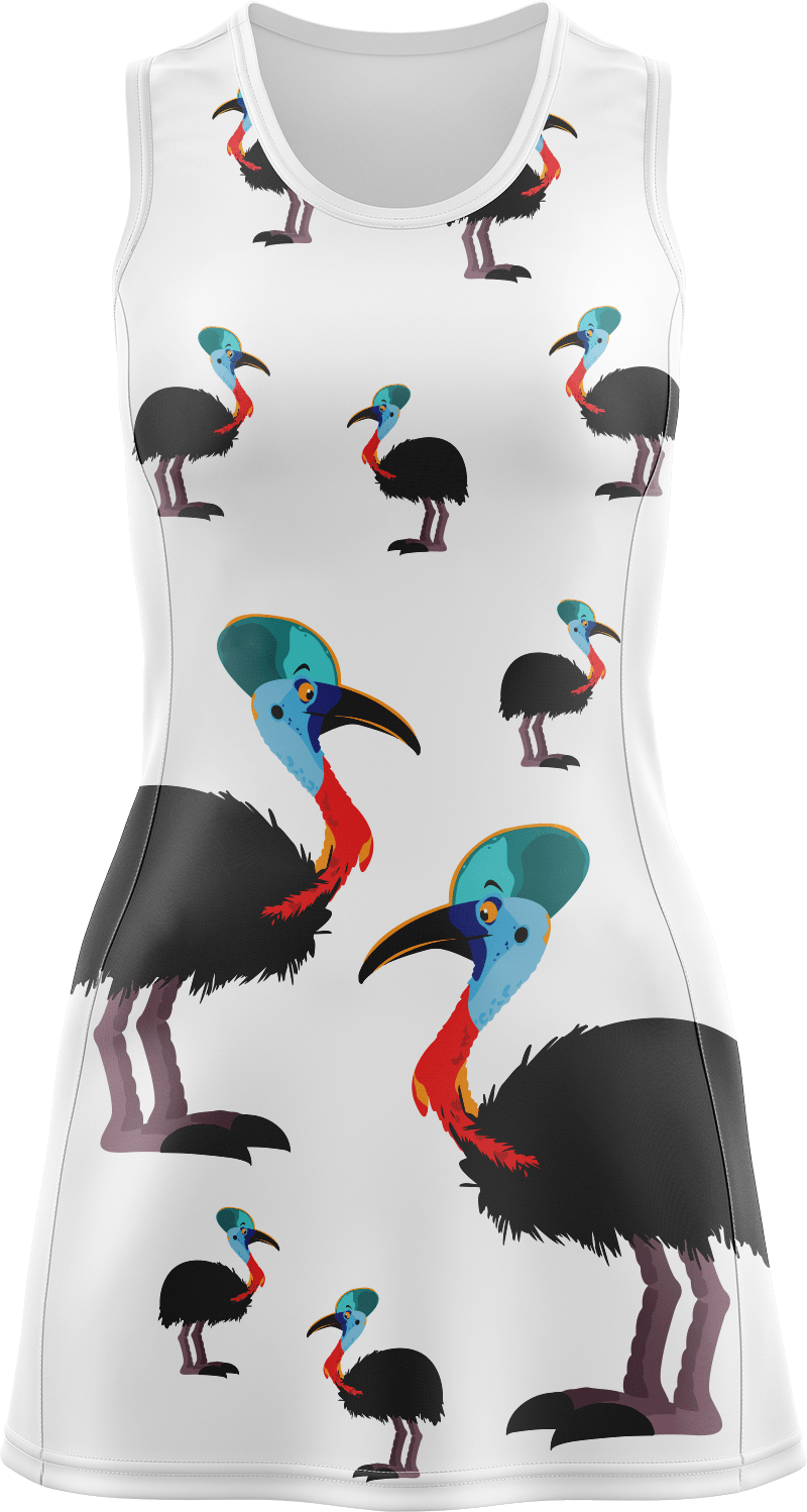 Casanova Cassowary Ladies Mini Dress - fungear.com.au