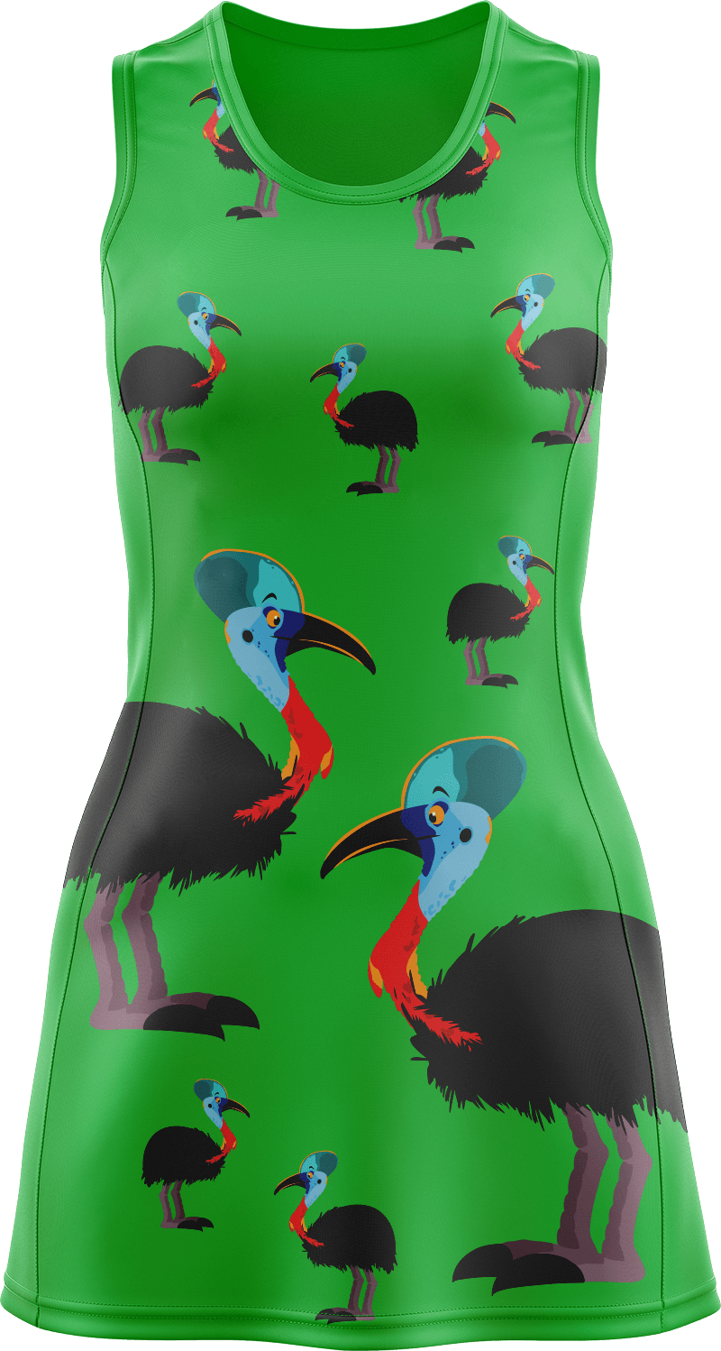Casanova Cassowary Ladies Mini Dress - fungear.com.au