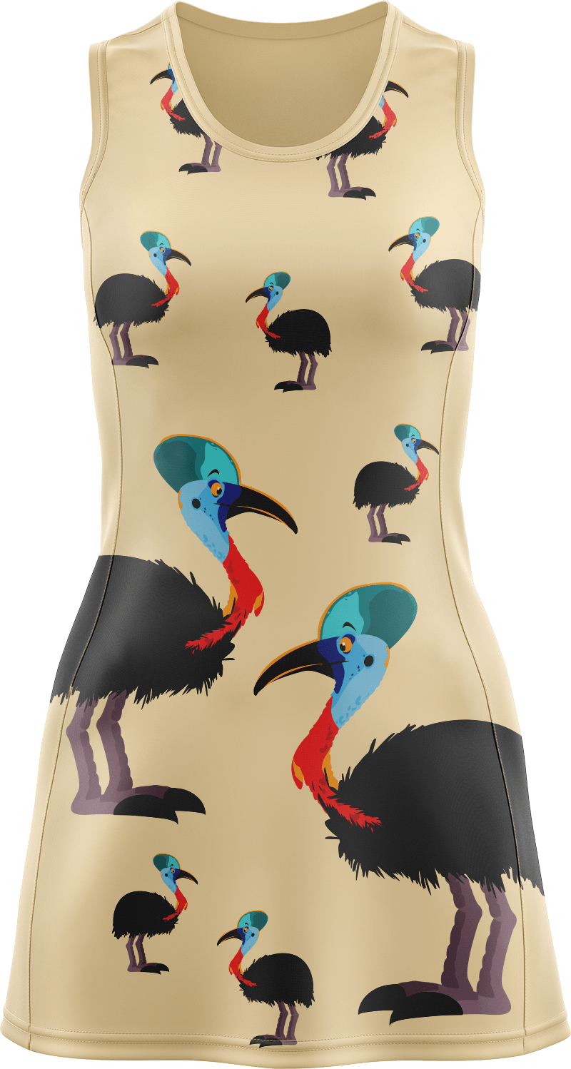 Casanova Cassowary Ladies Mini Dress - fungear.com.au