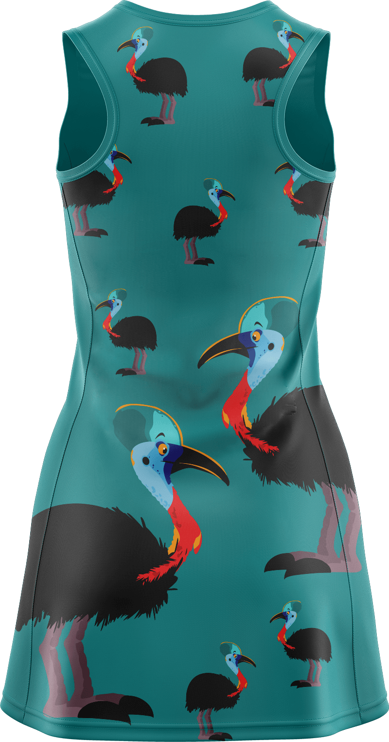 Casanova Cassowary Ladies Mini Dress - fungear.com.au