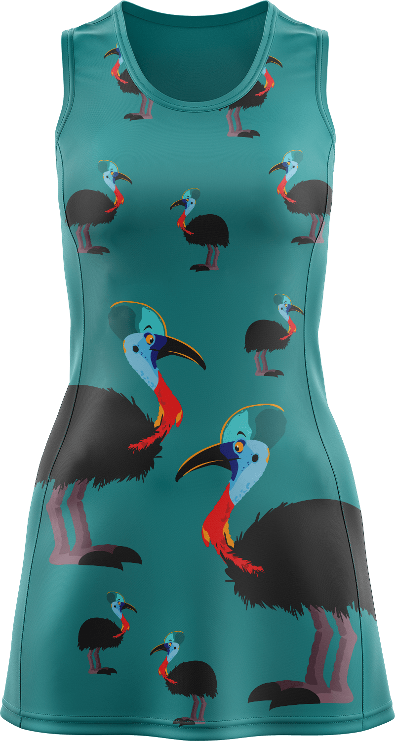 Casanova Cassowary Ladies Mini Dress - fungear.com.au