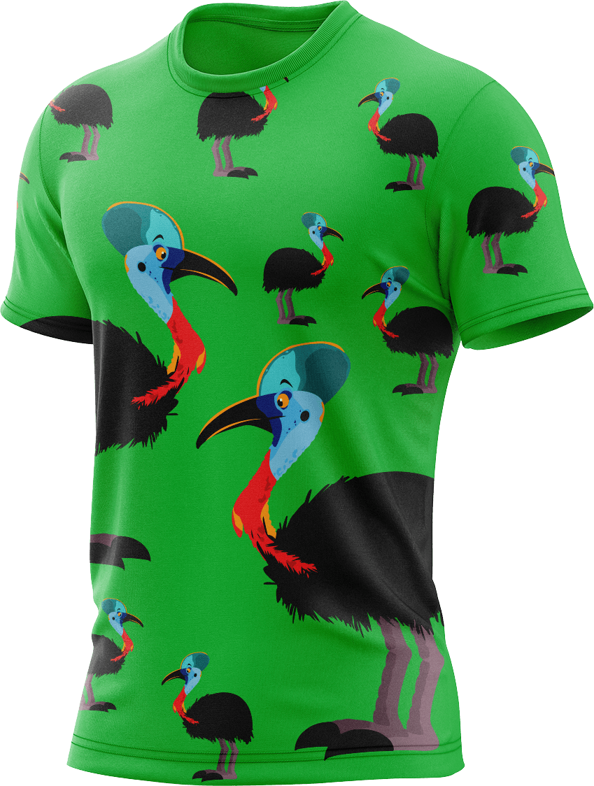 Casanova Cassowary Rash T-Shirt Short Sleeve - fungear.com.au