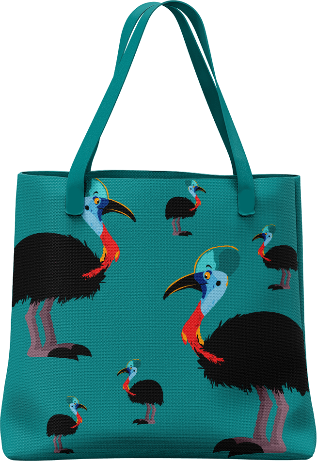 Casanova Cassowary Tote Bag