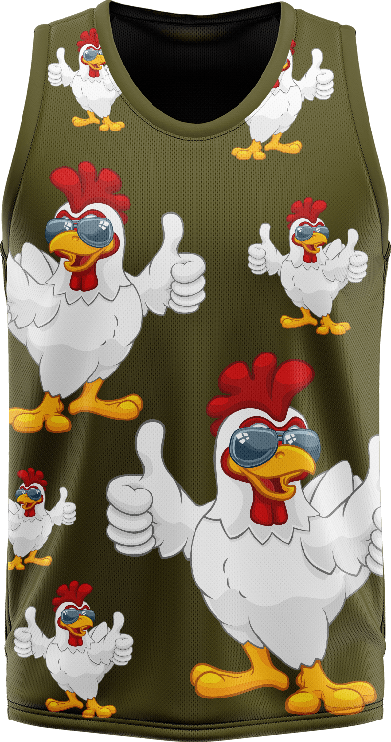 Champion Chook Basketball Jersey - fungear.com.au