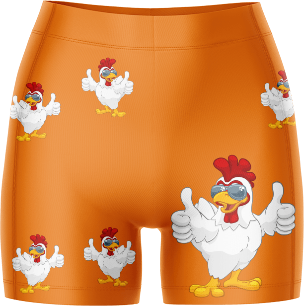 Cheeky Chook Chamois Bike Shorts - fungear.com.au