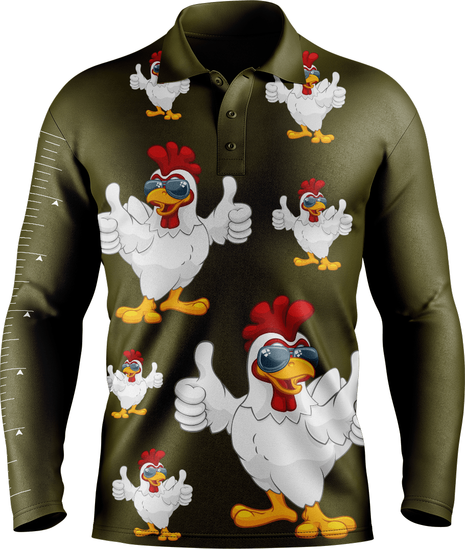Cheeky Chook Fishing Shirts - fungear.com.au