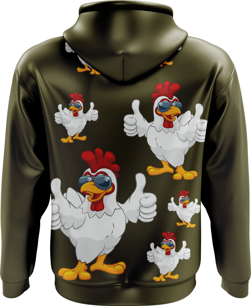 Cheeky Chook Full Zip Hoodies Jacket - fungear.com.au