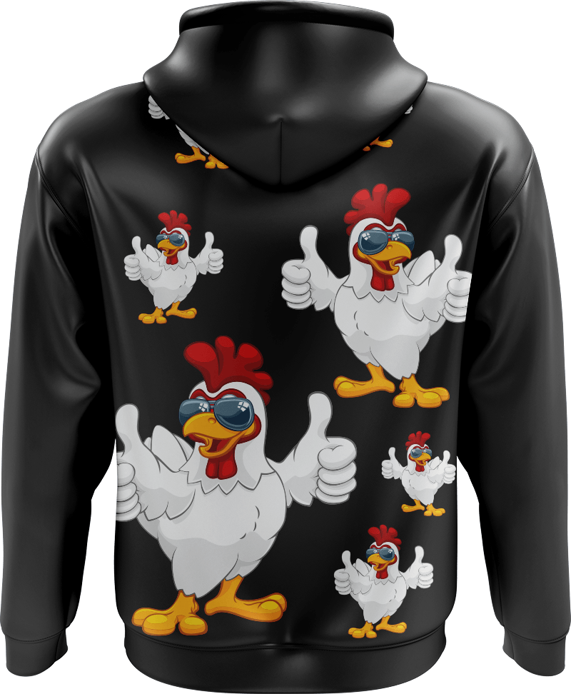 Cheeky Chook Full Zip Hoodies Jacket - fungear.com.au