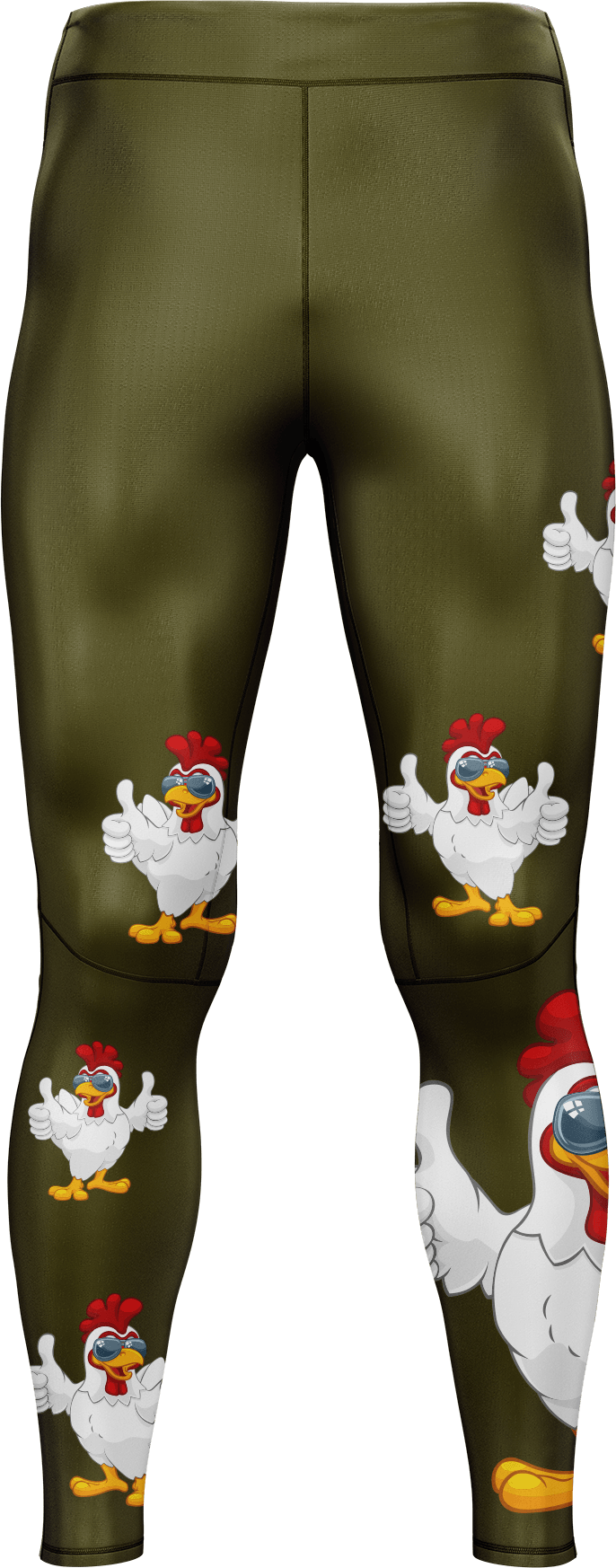 Cheeky Chook Tights 3/4 or full length - fungear.com.au