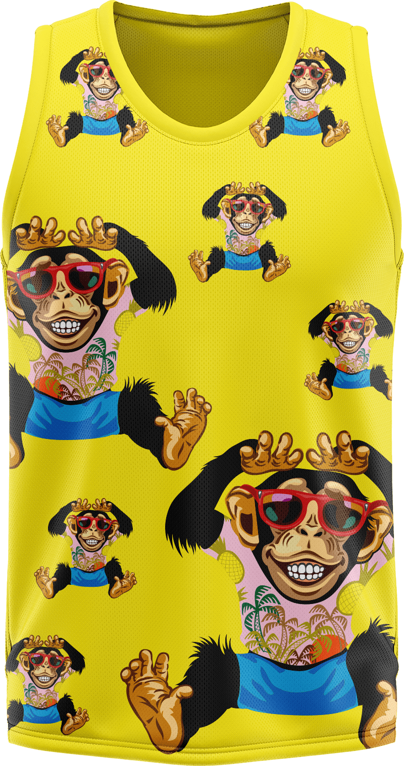 Cheeky Monkey Basketball Jersey - fungear.com.au