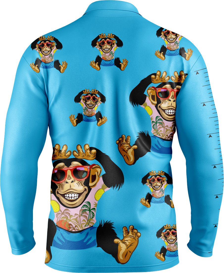 Cheeky Monkey Fishing Shirts - fungear.com.au