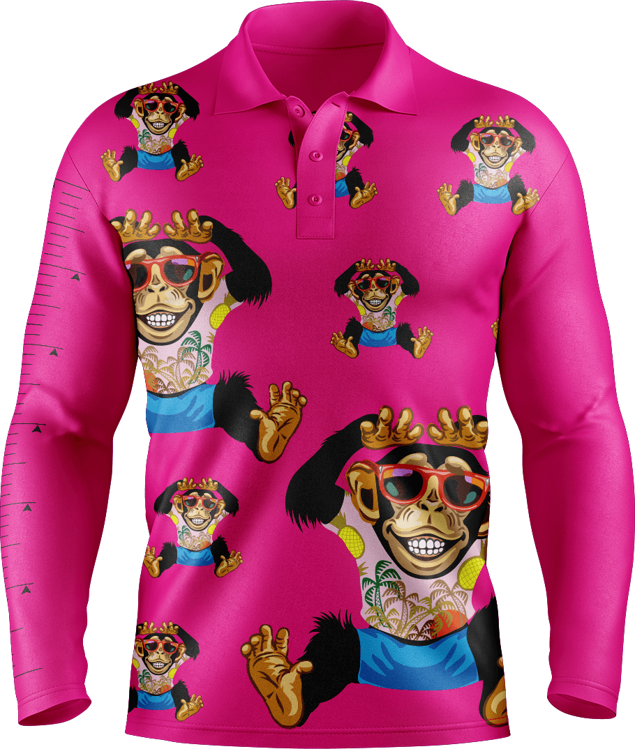 Cheeky Monkey Fishing Shirts - fungear.com.au