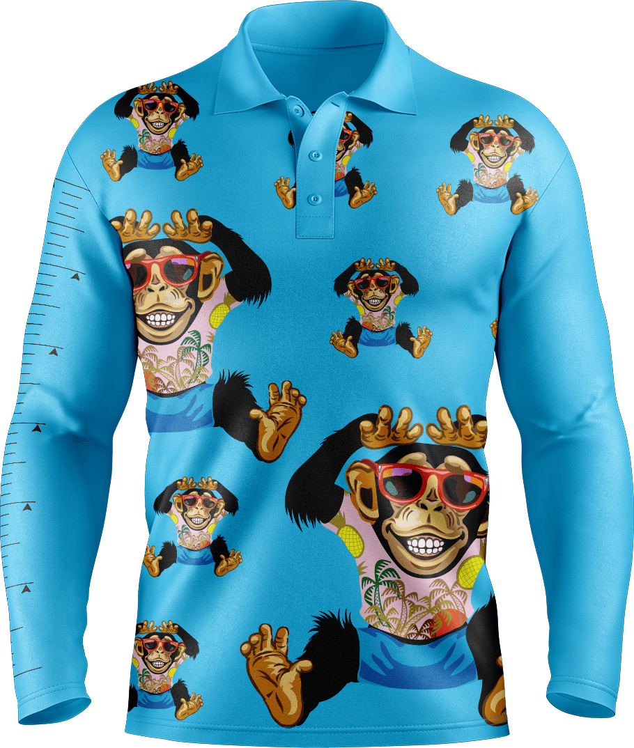 Cheeky Monkey Fishing Shirts - fungear.com.au