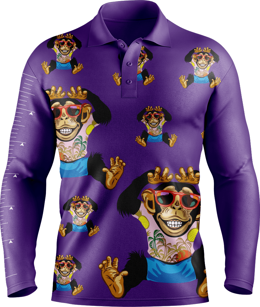 Cheeky Monkey Fishing Shirts - fungear.com.au