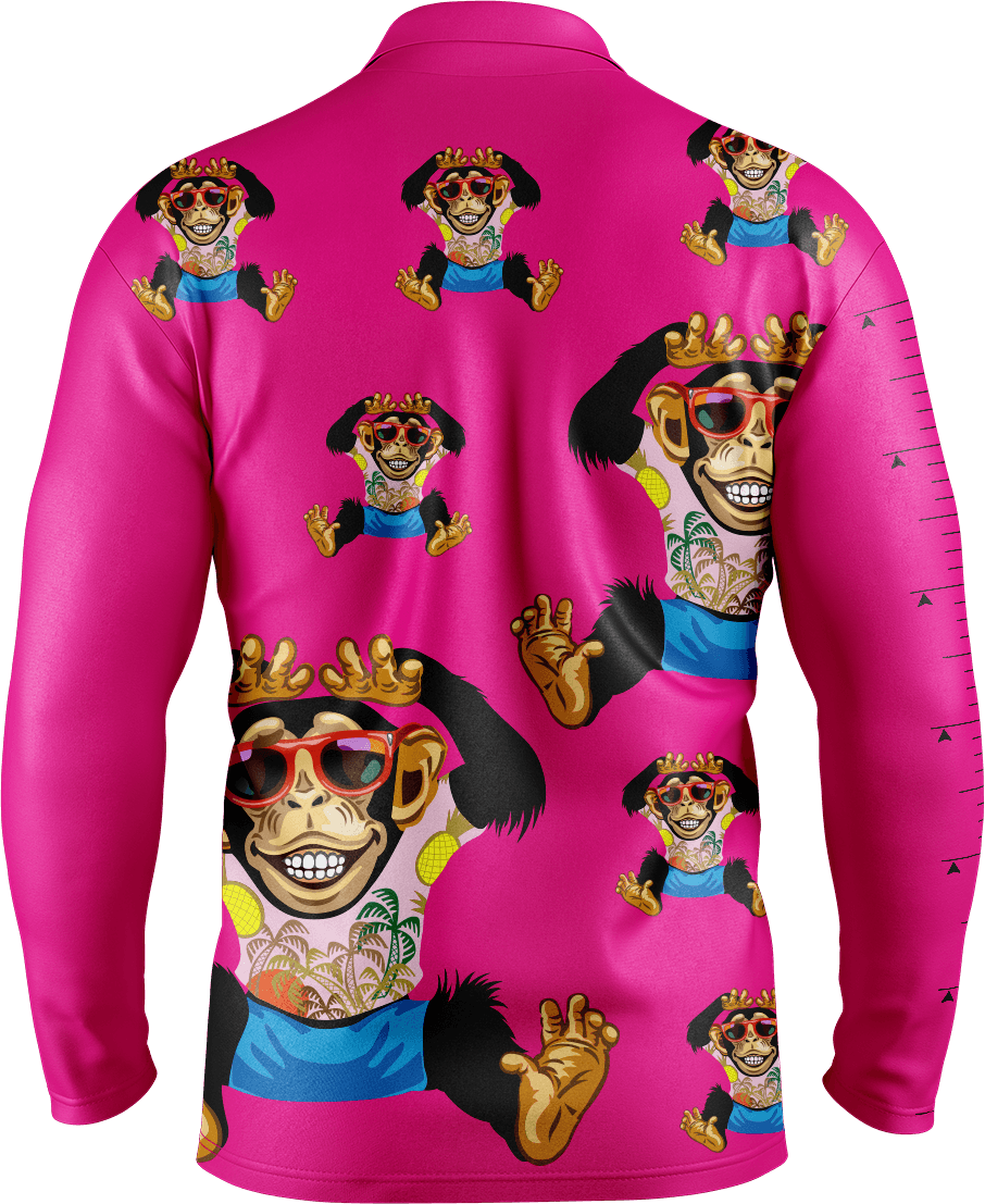 Cheeky Monkey Fishing Shirts - fungear.com.au