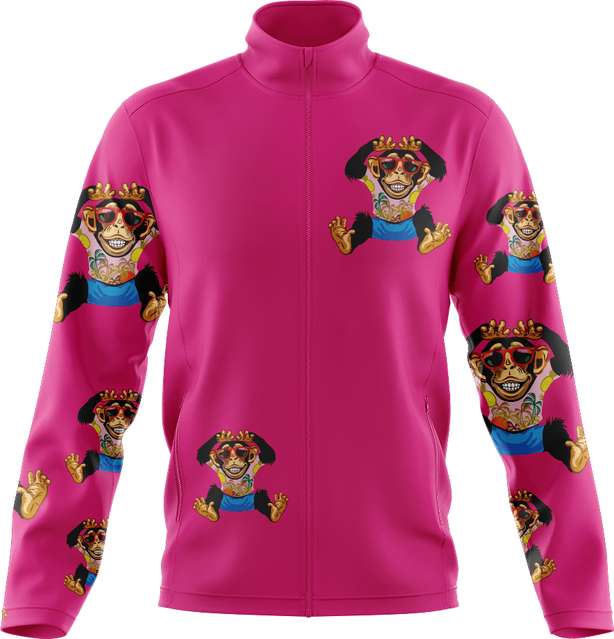 Cheeky Monkey Full Zip Track Jacket - fungear.com.au