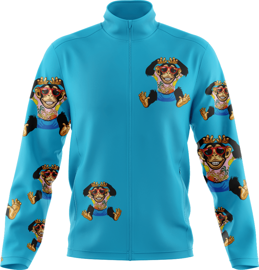 Cheeky Monkey Full Zip Track Jacket - fungear.com.au