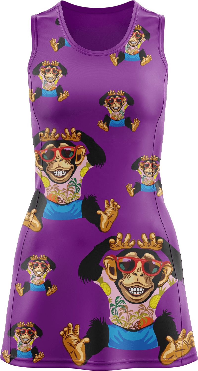 Cheeky Monkey Ladies Mini Dress - fungear.com.au