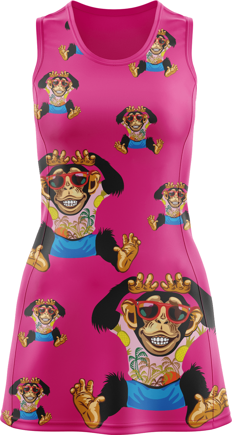 Cheeky Monkey Ladies Mini Dress - fungear.com.au
