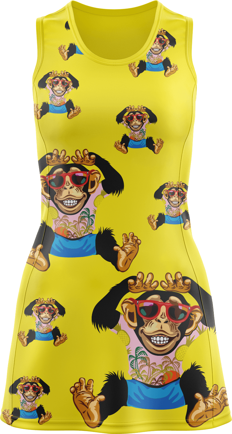 Cheeky Monkey Ladies Mini Dress - fungear.com.au