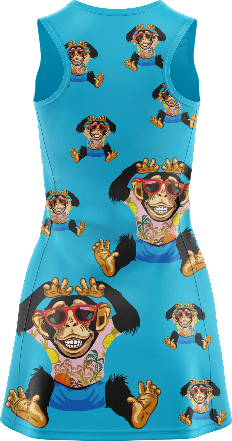 Cheeky Monkey Ladies Mini Dress - fungear.com.au