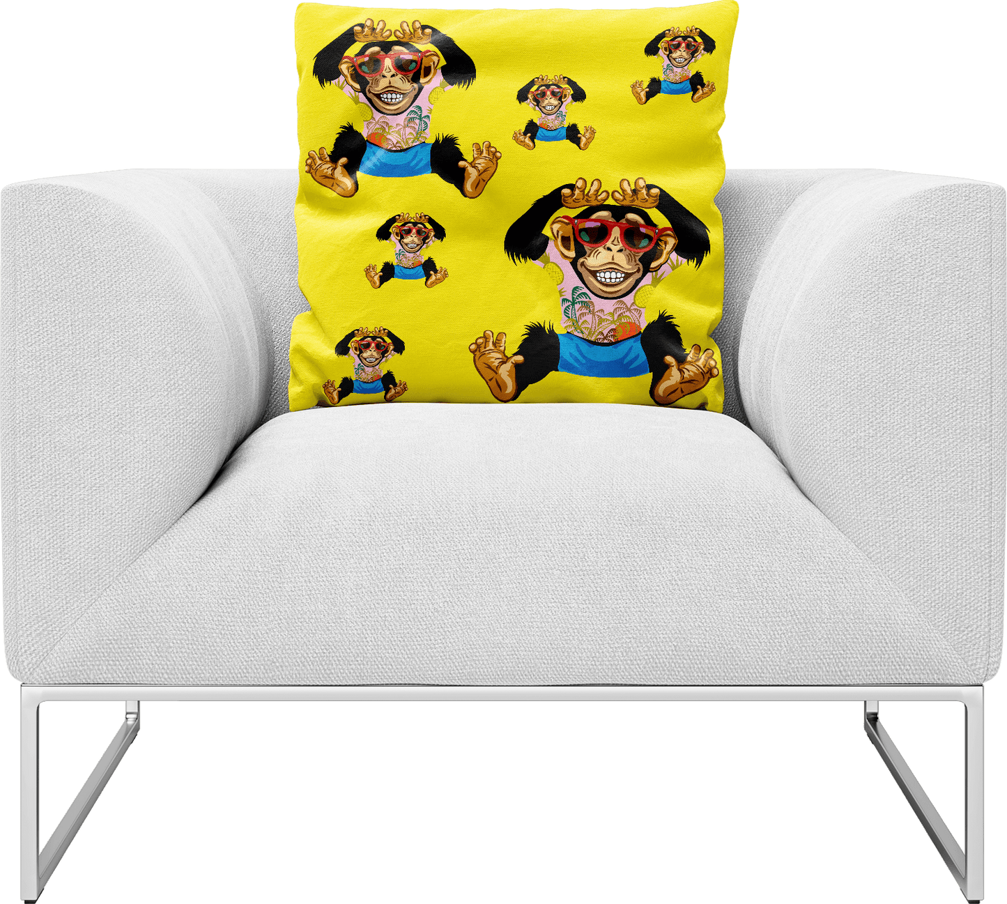 Cheeky Monkey Pillows Cushions - fungear.com.au
