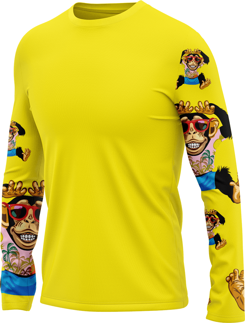 Cheeky Monkey Rash T-Shirt Long Sleeve - fungear.com.au