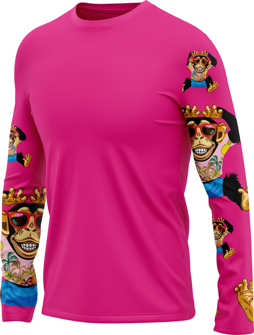 Cheeky Monkey Rash T-Shirt Long Sleeve - fungear.com.au