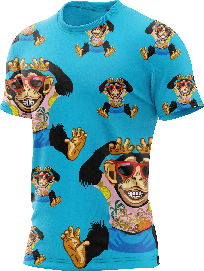 Cheeky Monkey Rash T-Shirt Short Sleeve - fungear.com.au