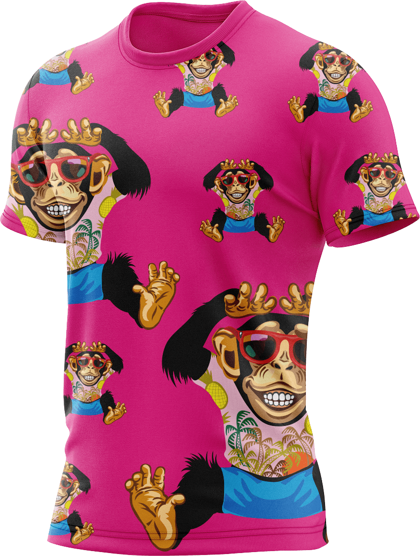 Cheeky Monkey Rash T-Shirt Short Sleeve - fungear.com.au