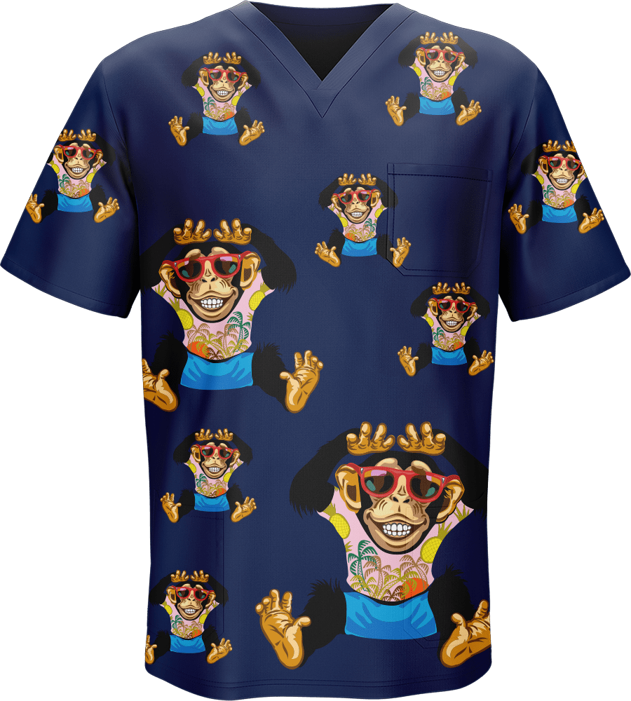 Cheeky Monkey Scrubs - fungear.com.au