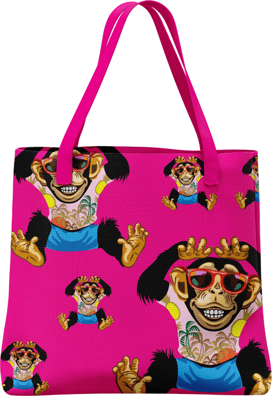 Cheeky Monkey Tote Bag - fungear.com.au