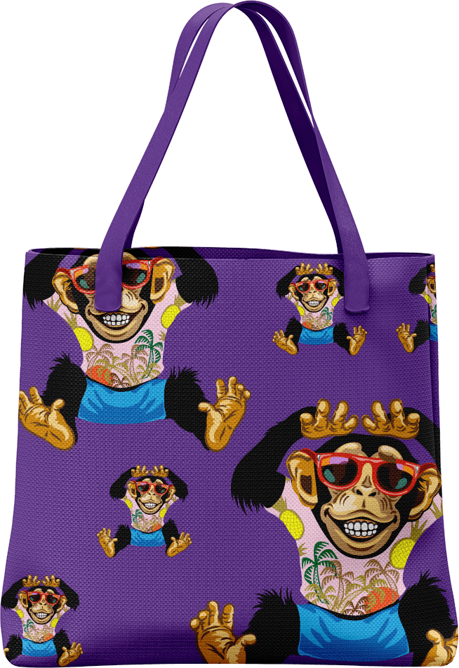 Cheeky Monkey Tote Bag - fungear.com.au