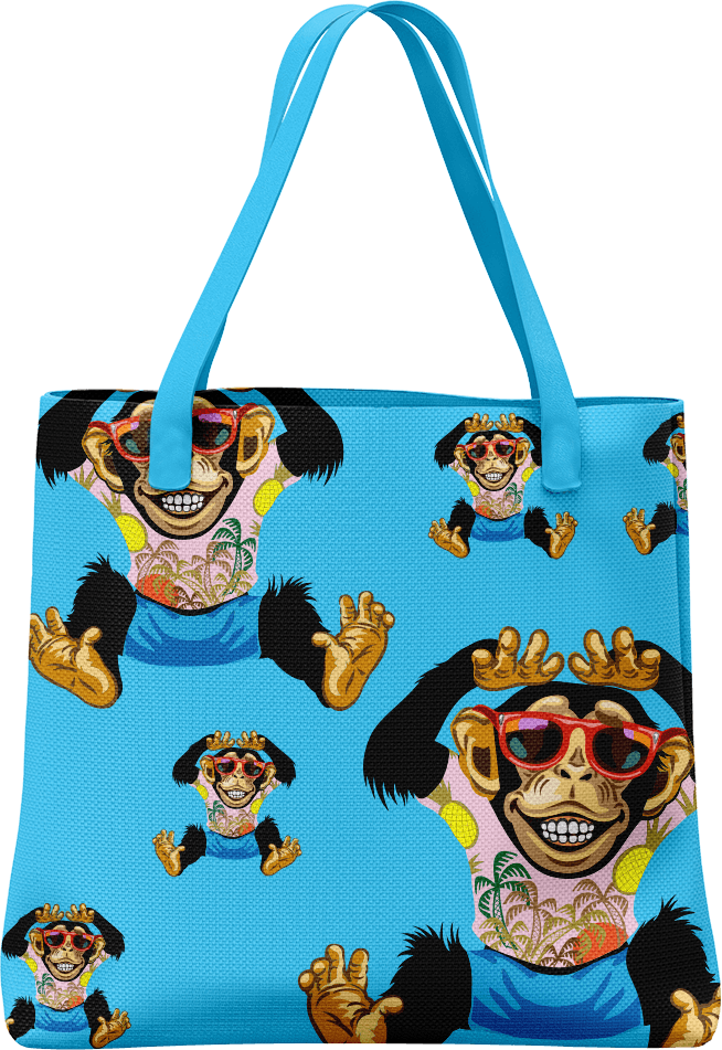 Cheeky Monkey Tote Bag - fungear.com.au