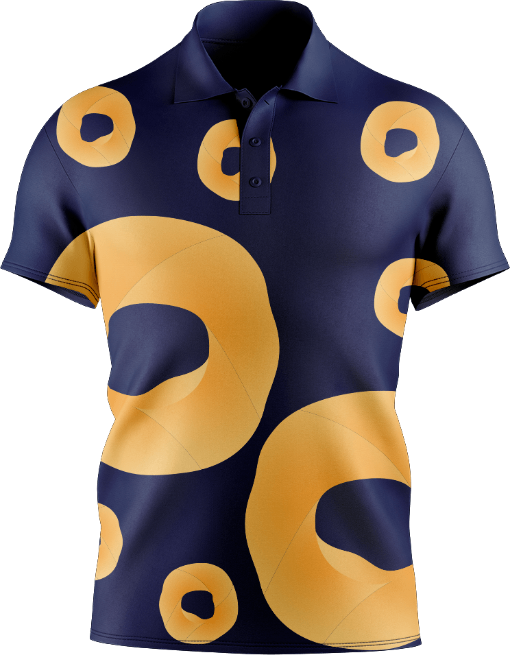 Cheezels Inspired Men's Short Sleeve Polo