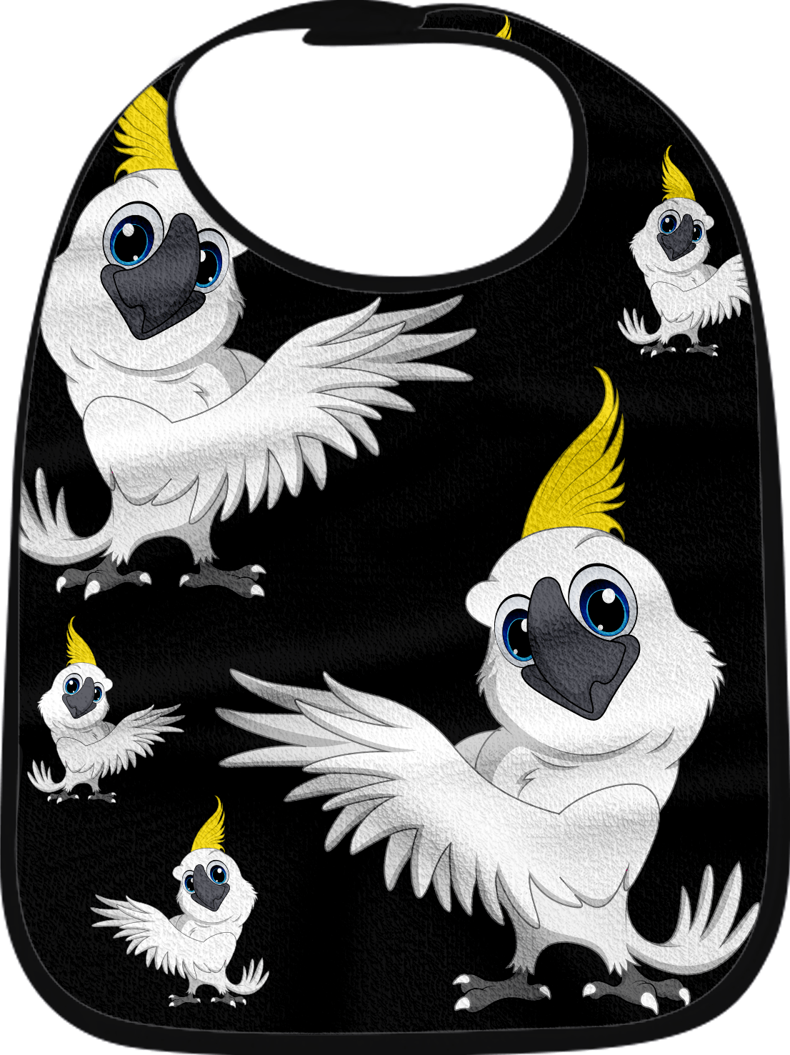 Cool Cockatoo Bibs