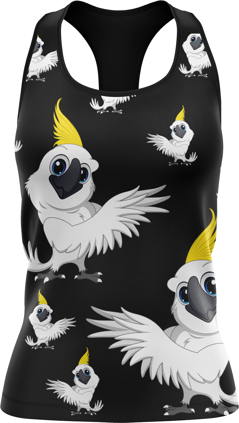 Cockatoo Singlets - fungear.com.au