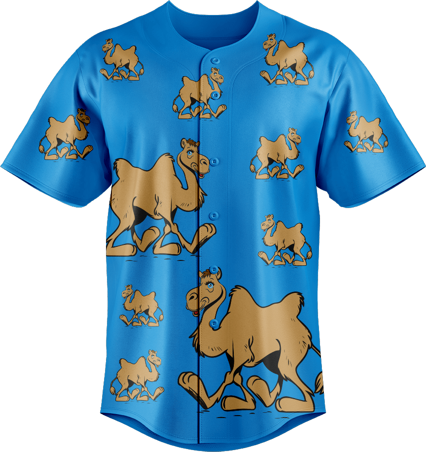 Cool Camel Baseball Jerseys - fungear.com.au
