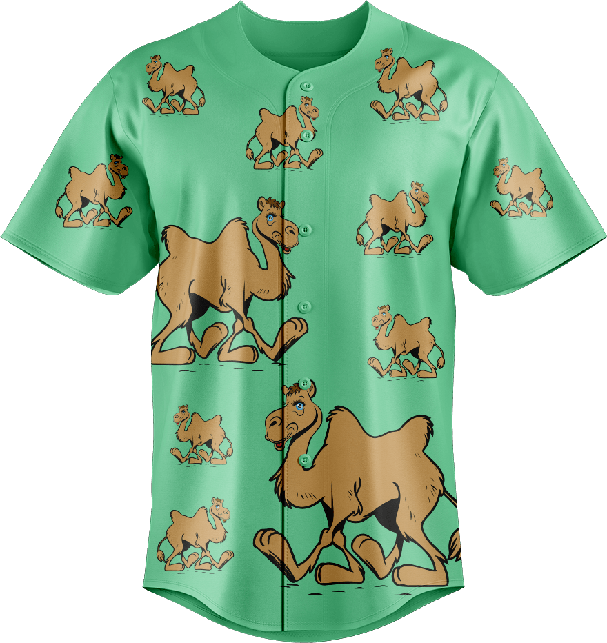 Cool Camel Baseball Jerseys - fungear.com.au