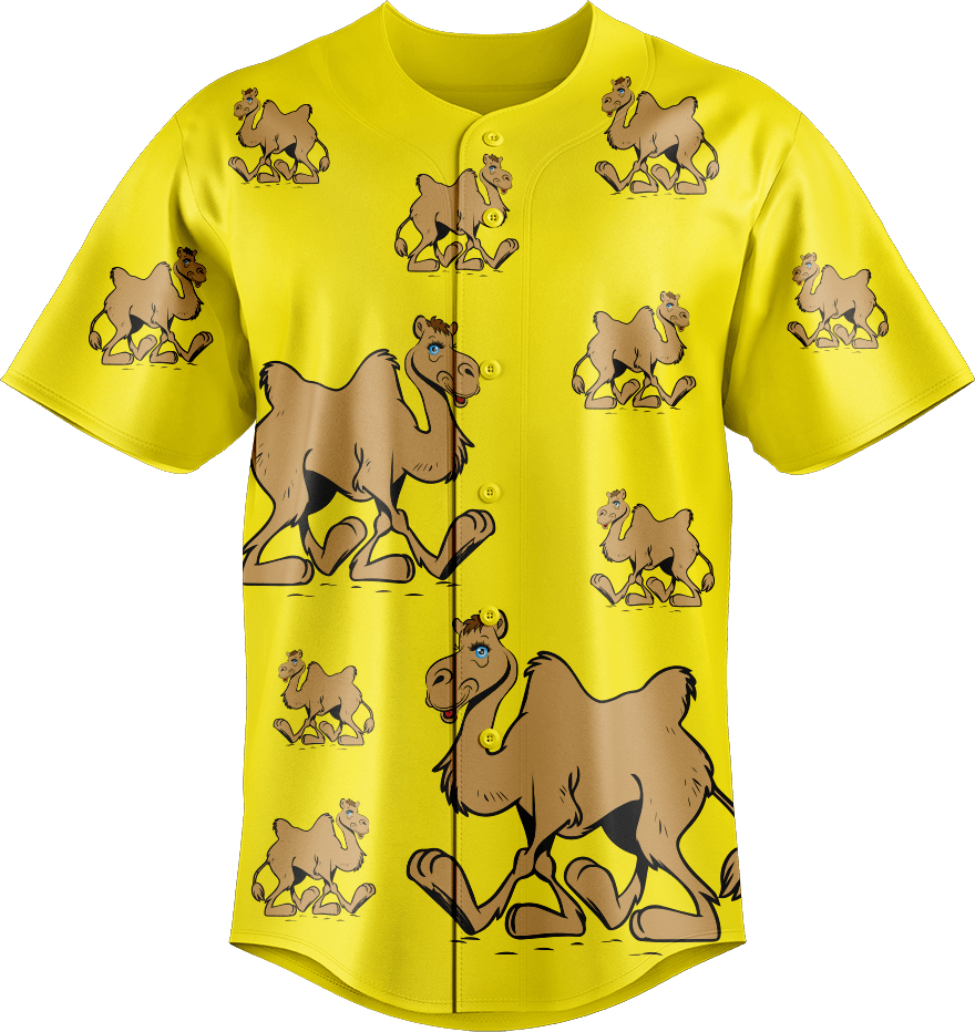 Cool Camel Baseball Jerseys - fungear.com.au
