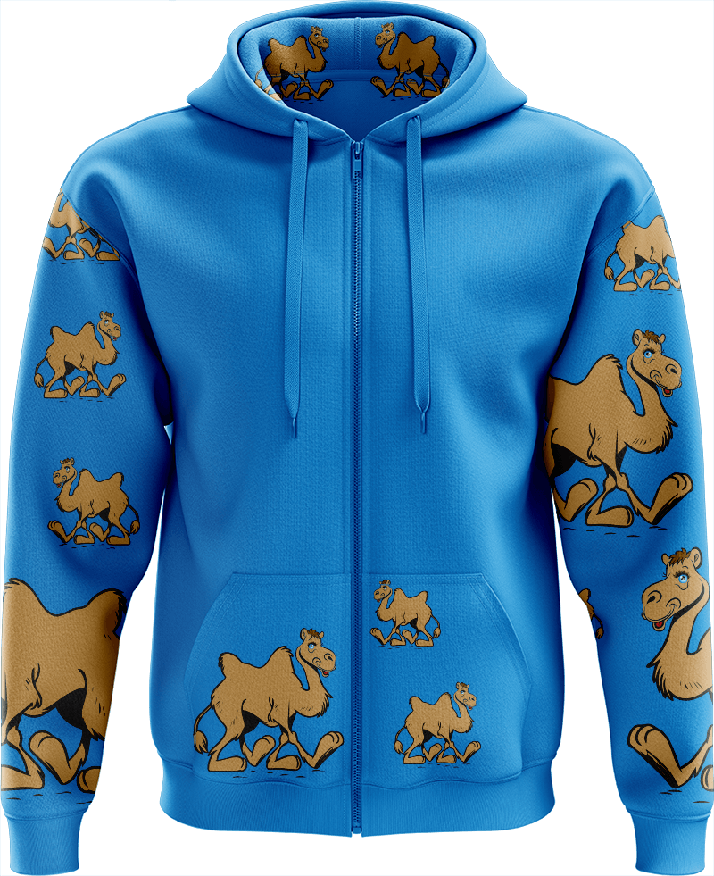 Cool Camel Full Zip Hoodies Jacket - fungear.com.au
