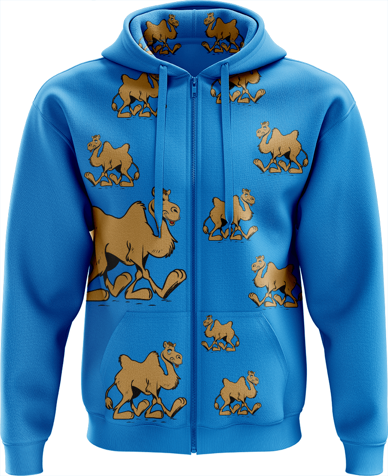 Cool Camel Full Zip Hoodies Jacket - fungear.com.au